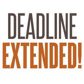 Deadline Extended!